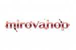 mirovashop美妆logo文字主导版