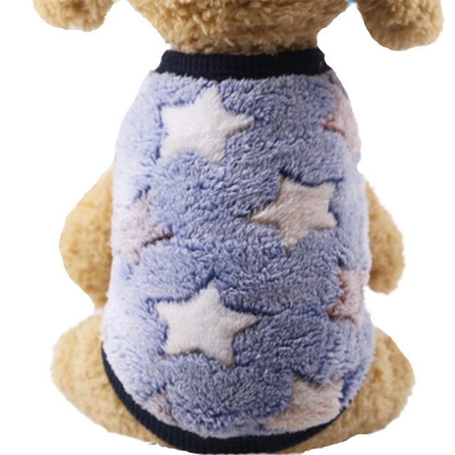 Fleece Clothes for Dog Clothes for Small Dogs Clothing for Pet Cats Costume Chihuahua Outfit Winter Warm Pets Clothing Coat